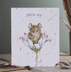 Mouse Wishes Card