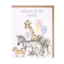 Load image into Gallery viewer, Welcome To The World Card
