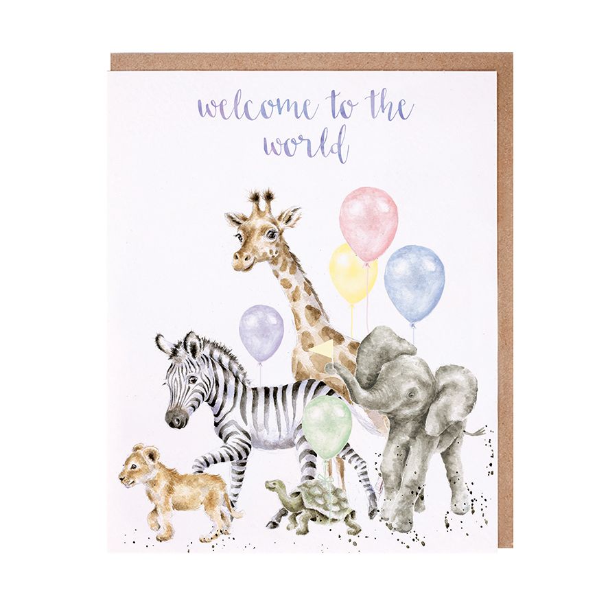 Welcome To The World Card