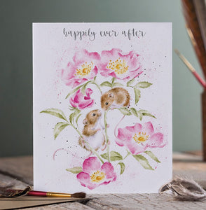 Happily Ever After Wedding Card