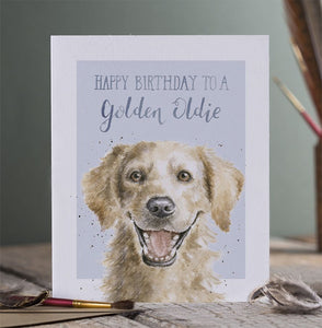Golden Oldie Birthday Card