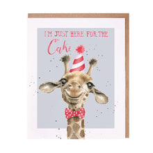 Load image into Gallery viewer, Here for the Cake Birthday Card
