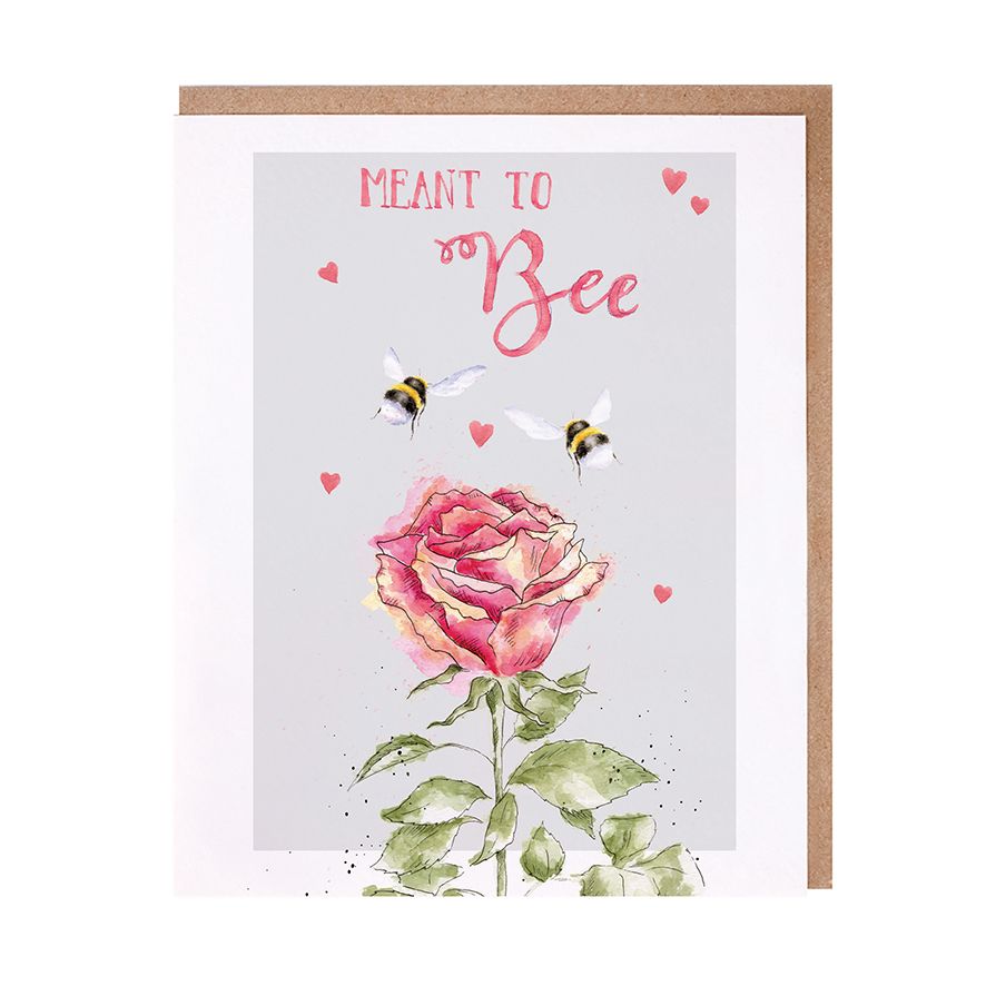 Meant To Be Engagement Card