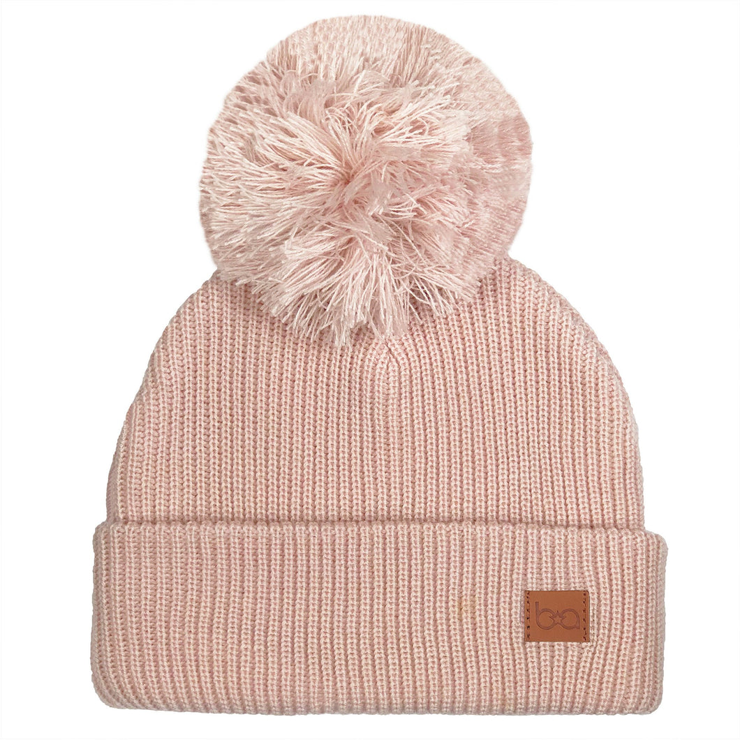 Babyfield Apparel - PomPom Toque - Light Pink