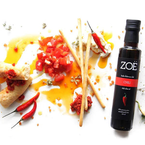 Zoe Chili Infused Olive Oil 250 ml