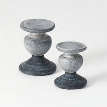 Load image into Gallery viewer, Grey Terracotta Candle Holder
