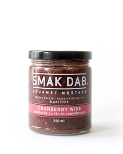 Cranberry Wine Smak Dab Mustard