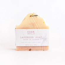 Load image into Gallery viewer, Lavender Soap: SOAK Bath Co
