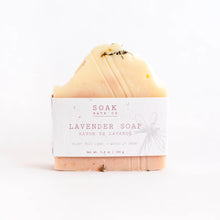 Load image into Gallery viewer, Lavender Soap: SOAK Bath Co

