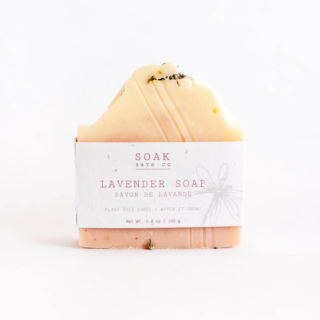 Lavender Soap: SOAK Bath Co