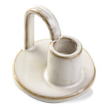 Load image into Gallery viewer, Ivory Handled Taper Holder
