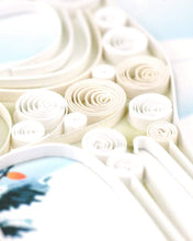 Load image into Gallery viewer, Snowy Reindeer Quilling Card
