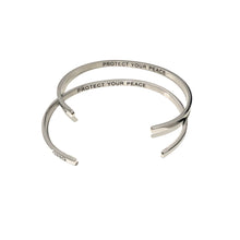 Load image into Gallery viewer, Protect Your Peace Bangle

