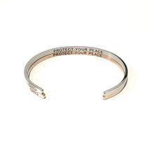 Load image into Gallery viewer, Protect Your Peace Bangle
