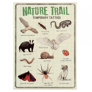Nature Trail Temporary Tattoos