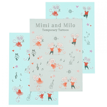Load image into Gallery viewer, Mimi &amp; Milo Temporary Tattoos
