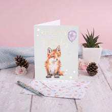 Load image into Gallery viewer, Pawty Time Fox Card

