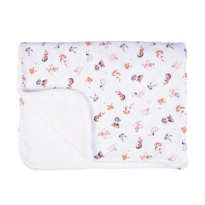 Little Paws Dog Baby Blanket