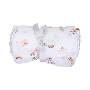 Little Paws Dog Baby Blanket