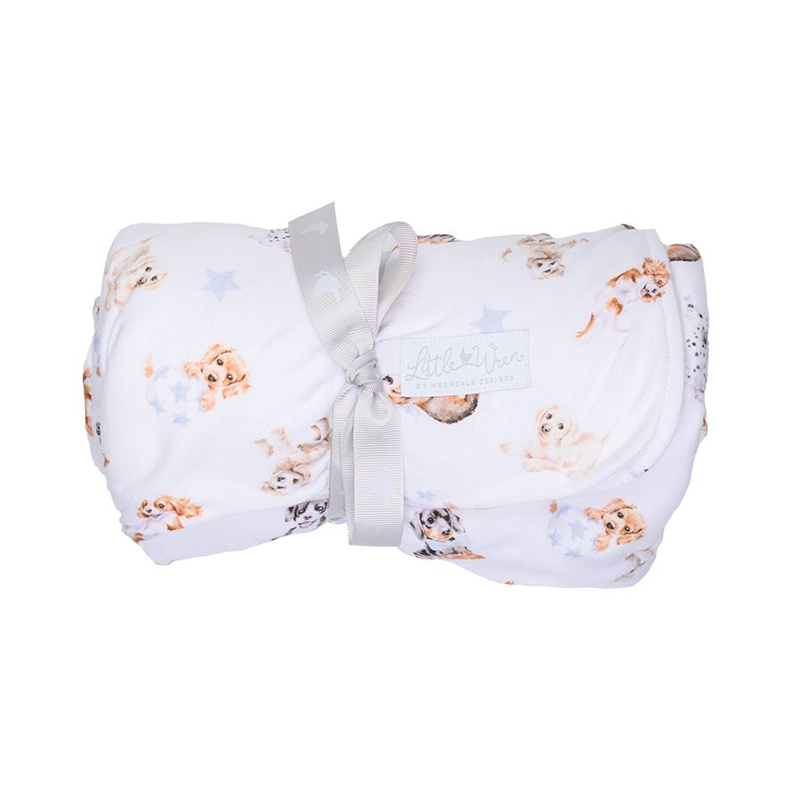 Little Paws Dog Baby Blanket