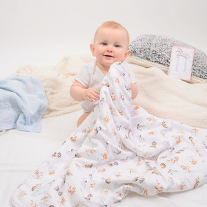 Little Paws Dog Baby Blanket
