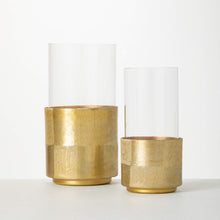 Load image into Gallery viewer, Brushed Gold Pillar Holder
