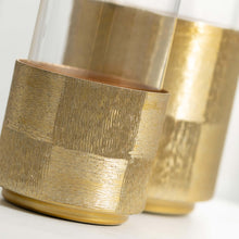 Load image into Gallery viewer, Brushed Gold Pillar Holder
