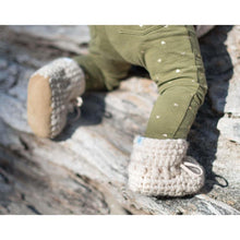 Load image into Gallery viewer, Beba Bean Baby Sweater Moccasions
