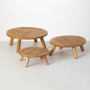 Natural Wood Riser