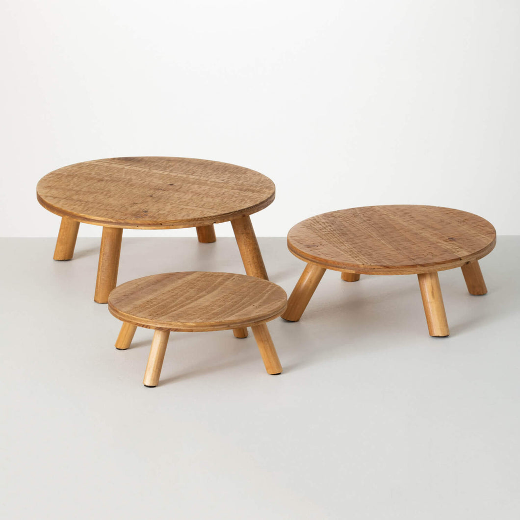 Natural Wood Riser