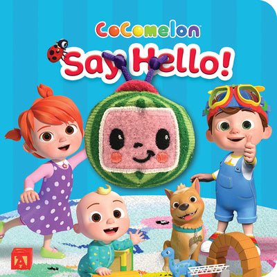 CocoMelon Say Hello Finger Puppet Book