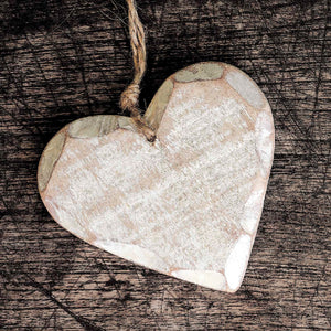 Wooden Heart Lunch Napkin