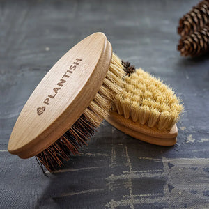 Plantish Sisal & Palm Vegetable Brush