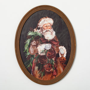 Father Christmas Portrait Wall Decor