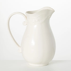 Scroll Embossed Pitcher