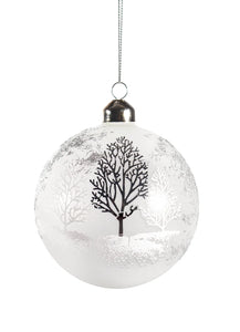 Snowy Tree Ornament
