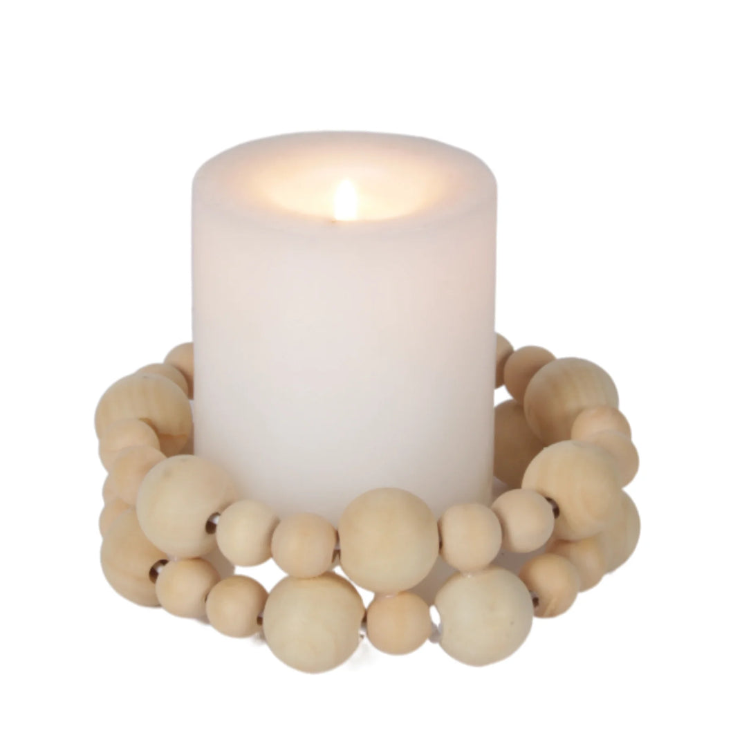 Beaded Candle Ring