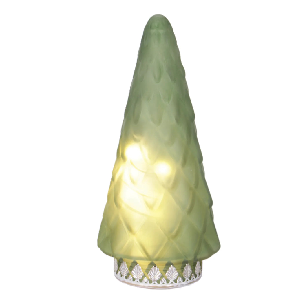 Green Glass LED TRee