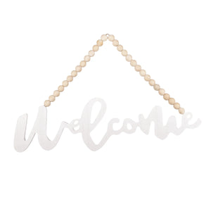 Welcome Beaded Wall Decor