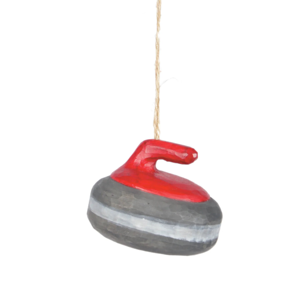 Curling Stone Ornament
