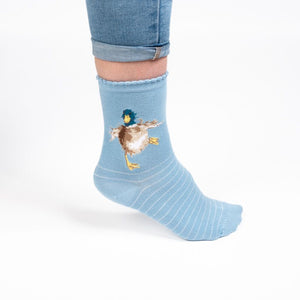 A Waddle & A Quack Duck Ladies Socks