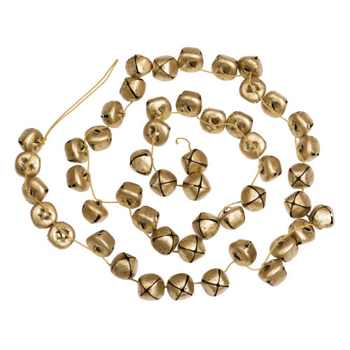 Antique Gold Bell Garland