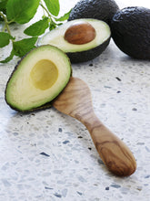 Load image into Gallery viewer, Olive Wood Avocado Scoop
