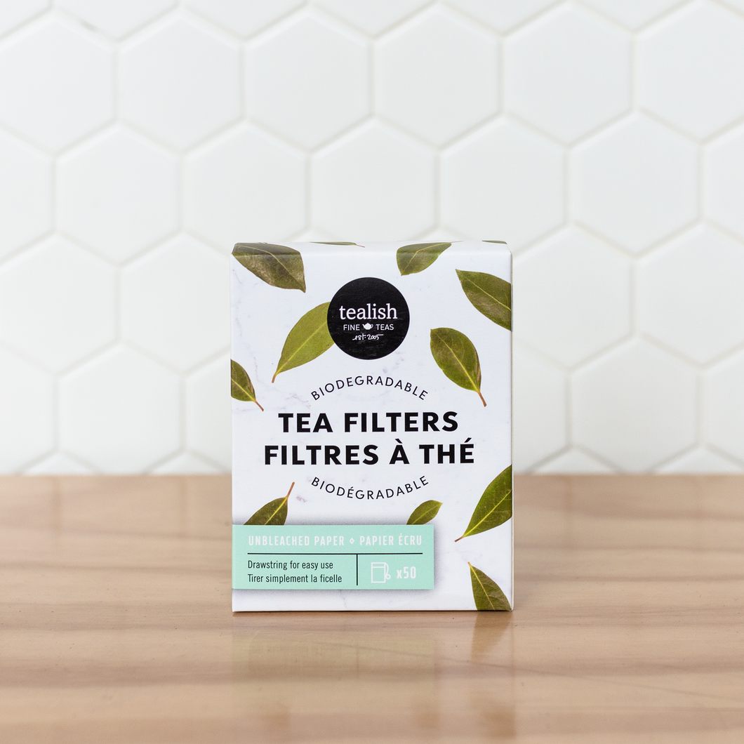 Tealish Paper Drawstring Tea Filters