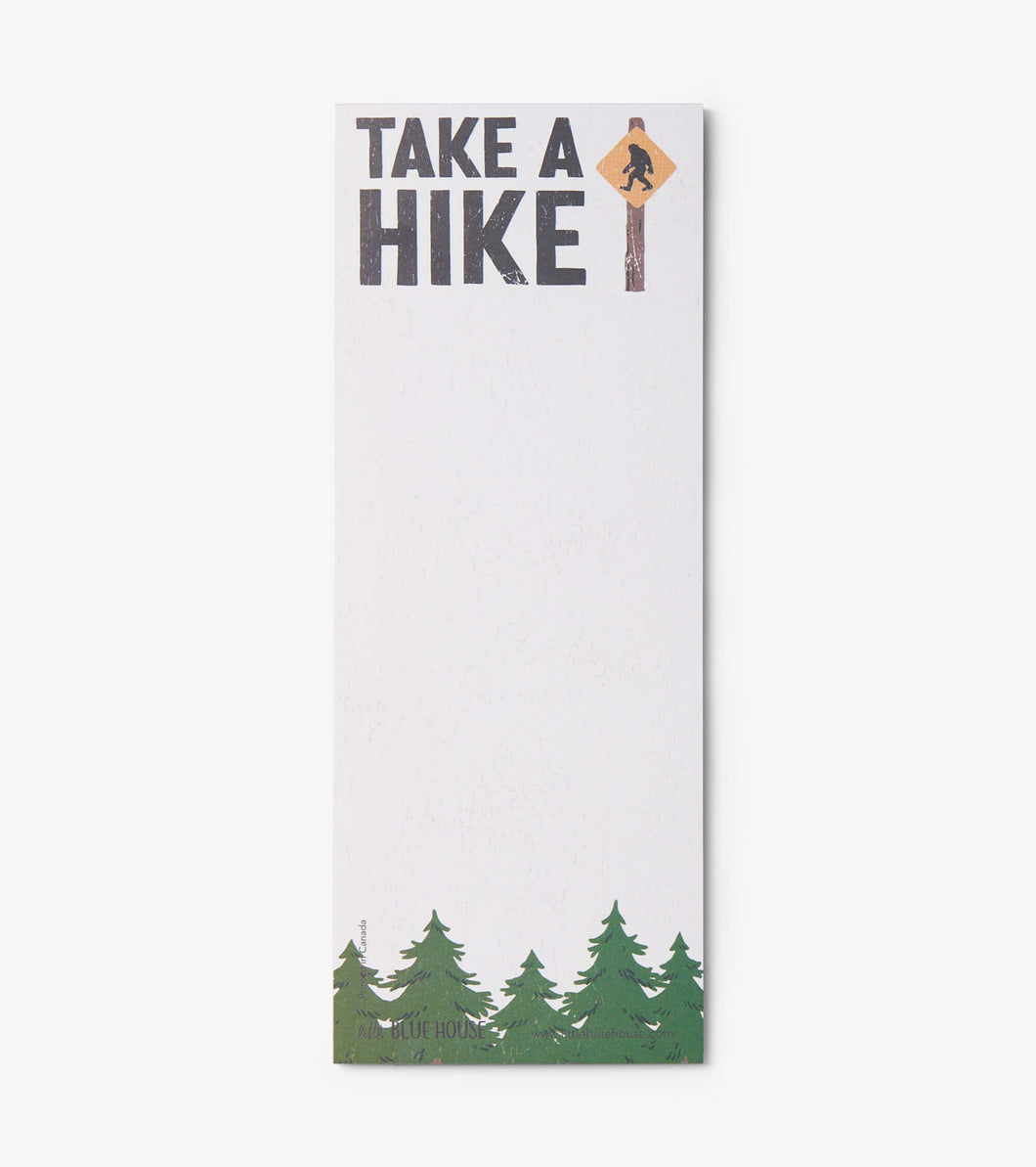 Take A Hike Magnetic Notepad