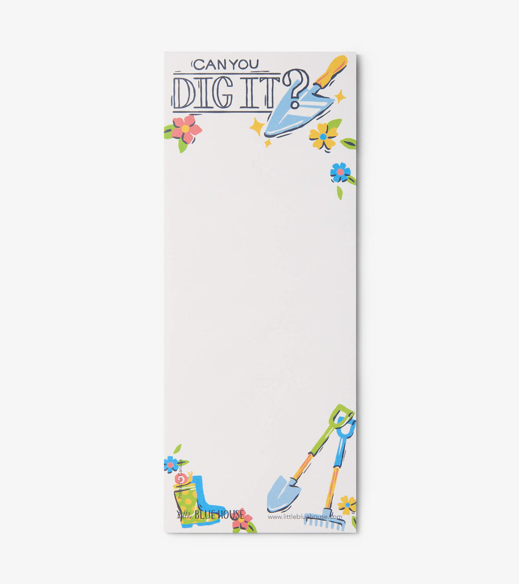 Can You Dig It Magnetic Notepad