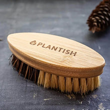 Load image into Gallery viewer, Plantish Sisal &amp; Palm Vegetable Brush
