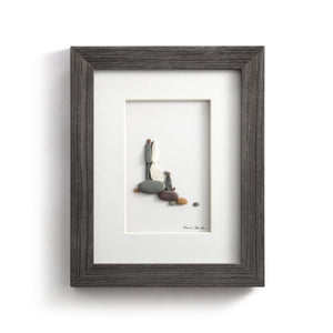 Love to Share Pebble Art by Sharon Nowlan